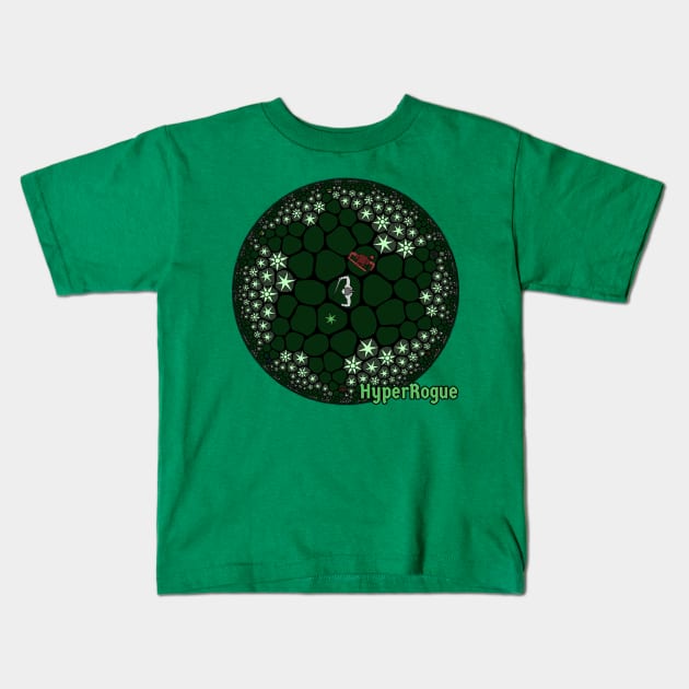 HyperRogue Emerald Kids T-Shirt by zenorogue